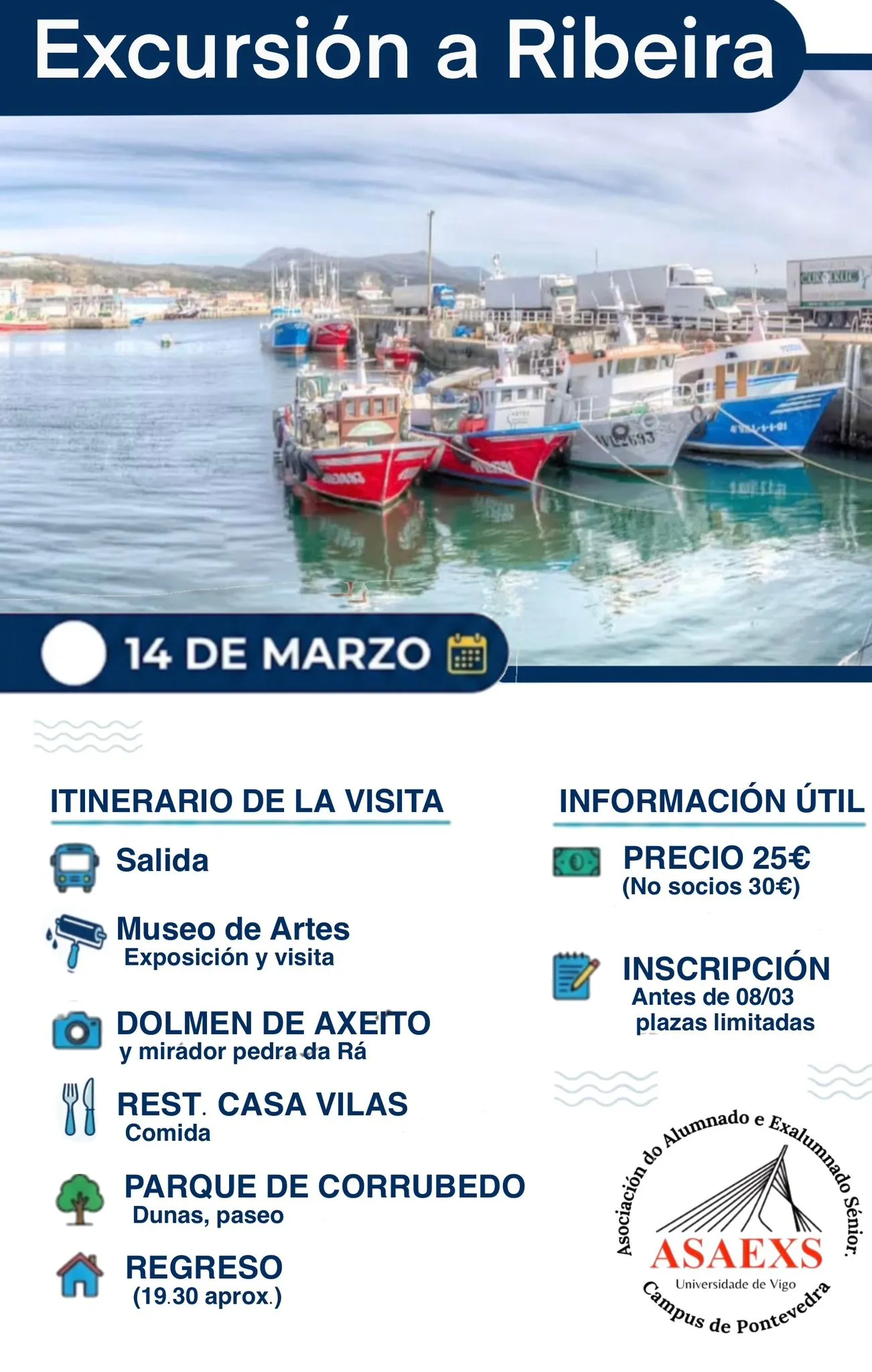 Visita a Vila de Ribeira